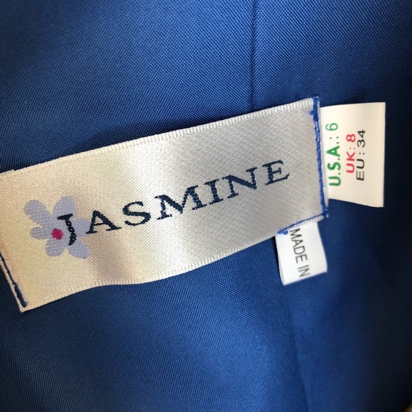 Jasmine Dress Size 6 Black Lace Overlay Sleeveless - Picture 6 of 6